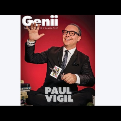 魔术教学 2024多效果近景纸牌流程Genii Magazine May 视觉化效果