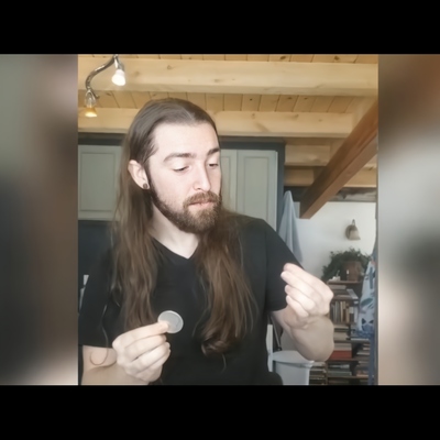 魔术教学 2025创新硬币流程Sightless Sound by Danny Goldsmith