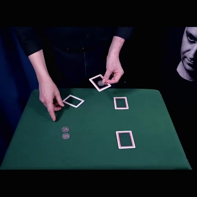 魔术教学 2024硬币矩阵流程Matrix 2 by Giacomo Bertini震撼效果