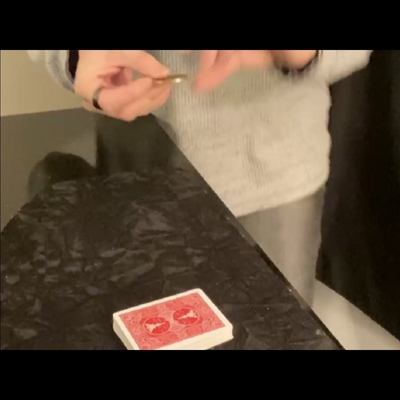 魔术教学 2025创新硬币变牌Jennings Miller Coin 全新思路 超值