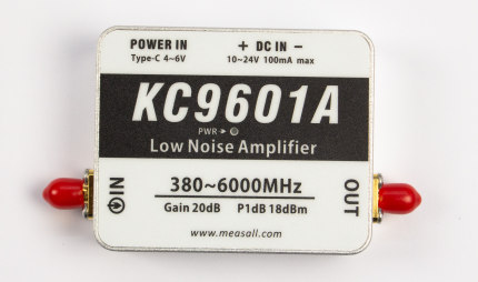 6GHz 20dB 低噪声放大器模块 5.8 放大器 2.4 KC9601A 低噪放 LNA