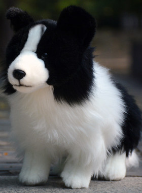 其他边牧犬公仔PP棉仿真