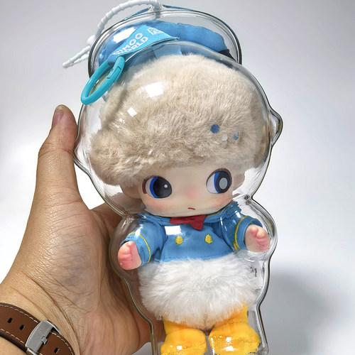 DIMOO搪胶高透保护壳溜娃包