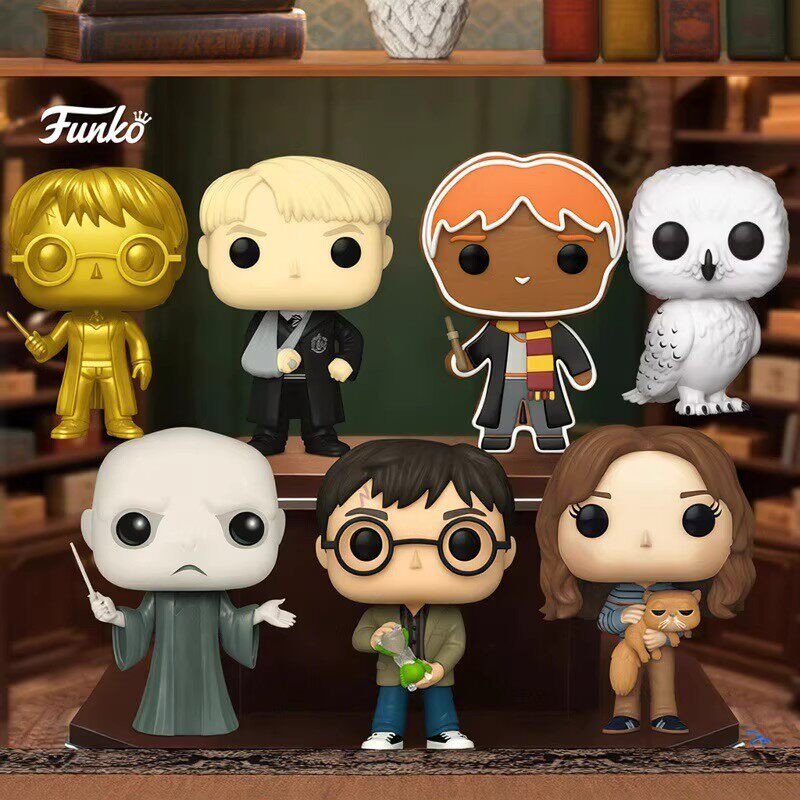 Funko哈利波特赫敏 海格马尔福 福克斯 霍格沃茨手办520礼物