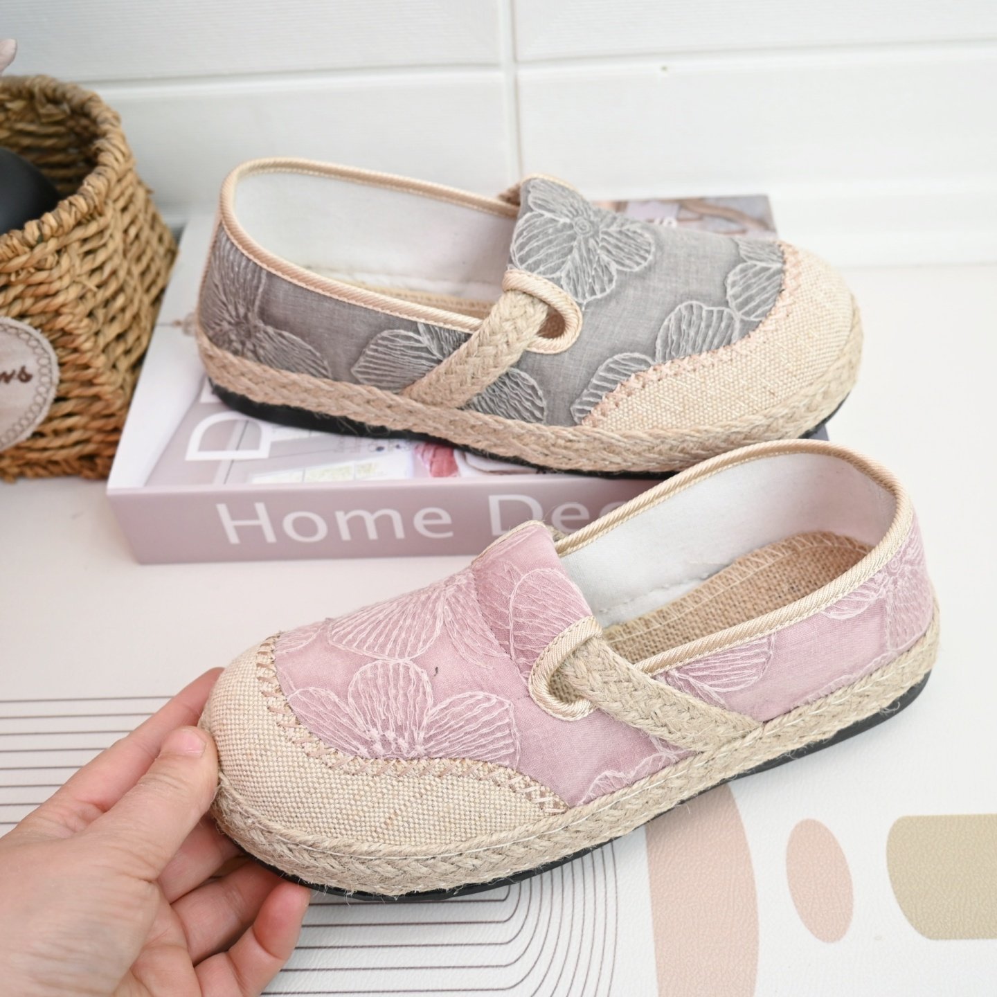 26春秋新款老北京文艺风透气休闲鞋渔夫鞋民族风田园风舒适女单鞋,女鞋,传统布鞋,淘宝优惠券,粉丝福利购,淘宝优惠卷