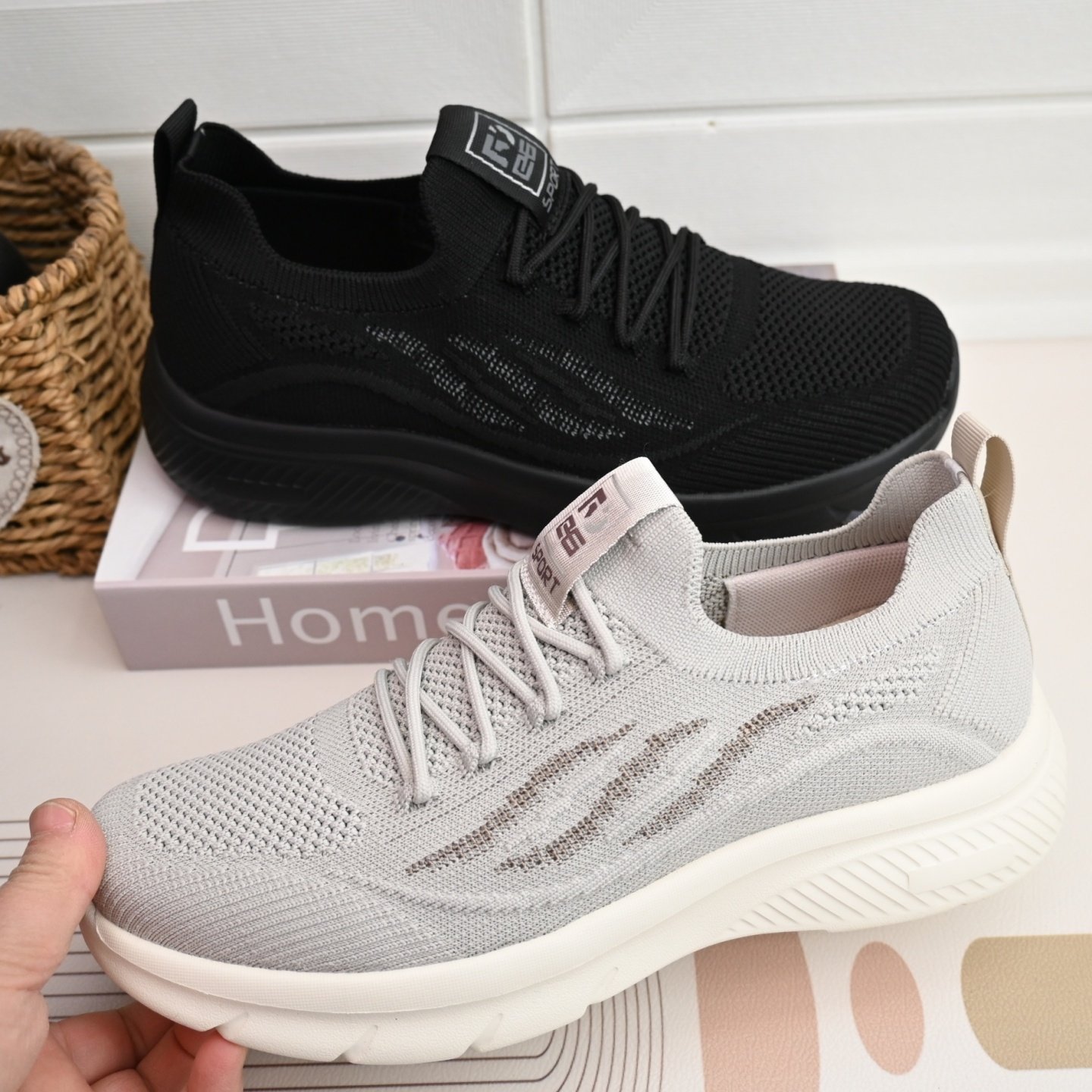 26新款老北京布鞋飞织春秋网面透气套脚休闲鞋软底宽松圆头男单鞋,流行男鞋,网面鞋,淘宝优惠券,粉丝福利购,淘宝优惠卷