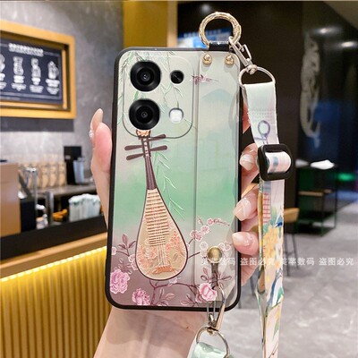 适用oppoa6手机壳A6Pro保护套OPPO A6GT硅胶软壳A6i腕带A5斜挎可背带A3Pro全包防摔女X新款i带挂绳挂脖子男5G