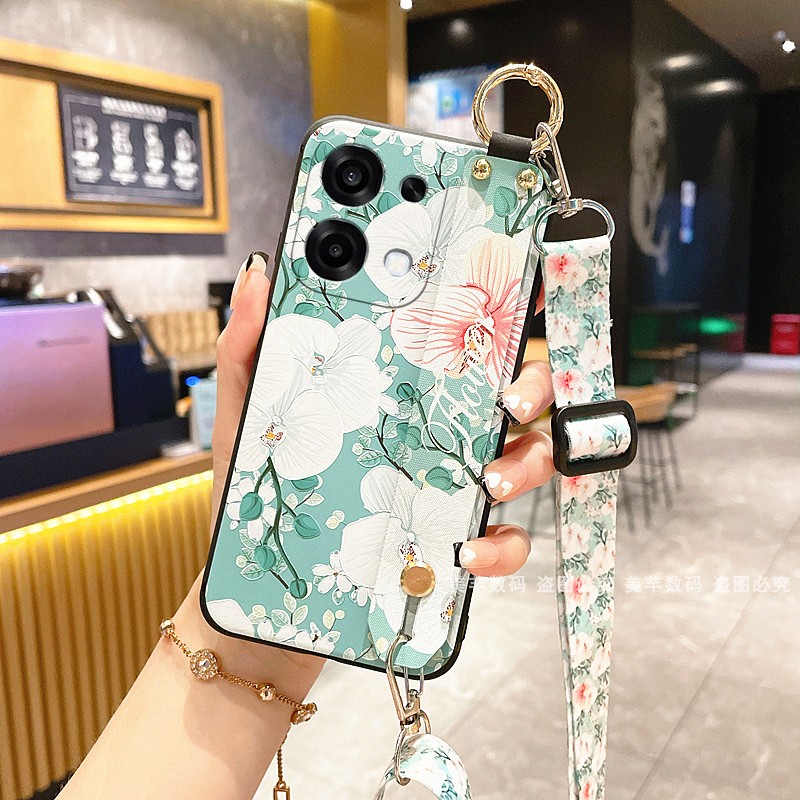 适用oppoa6手机壳A6Pro保护套OPPO A6GT硅胶软壳A6i腕带A5斜挎可背带A3Pro全包防摔女X新款i带挂绳挂脖子男5G