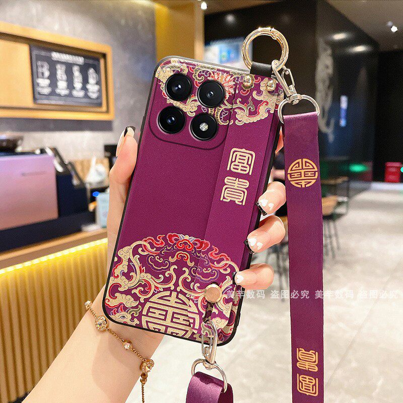 适用小米17手机壳xiaomi17新款防摔全包保护套15腕带支架14硅胶软壳13斜挎12背带T带挂绳14T挂脖女款男外壳