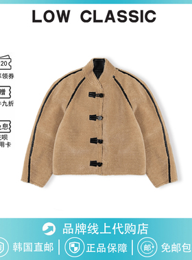【现货】韩国LOW CLASSIC外套两面穿皮毛一体环保皮草lowclassic