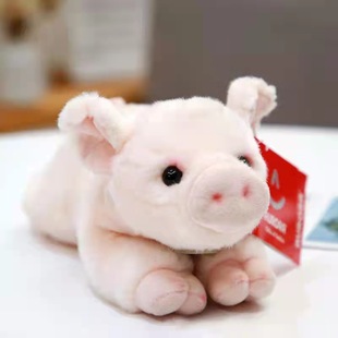仿真小香猪毛绒玩具公仔粉色猪猪玩偶娃娃儿童生日礼物女生