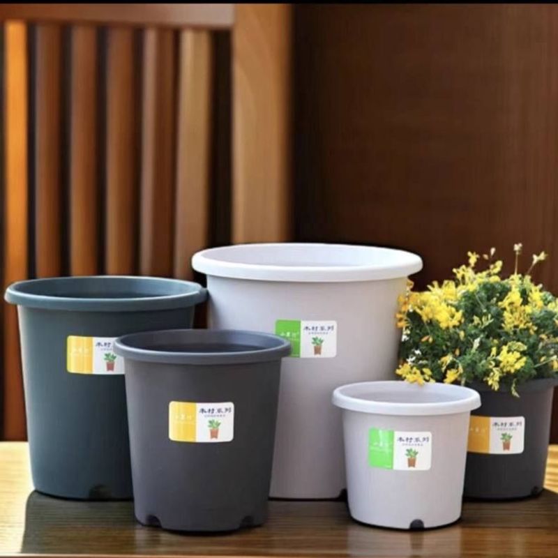 小果汀新款正品加厚3代加仑盆基地种植育苗盆月季绿植沥水花盆