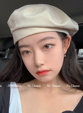 贝雷帽女夏季薄款画家帽女士日系文艺百搭帽子ins网红潮流百搭夏