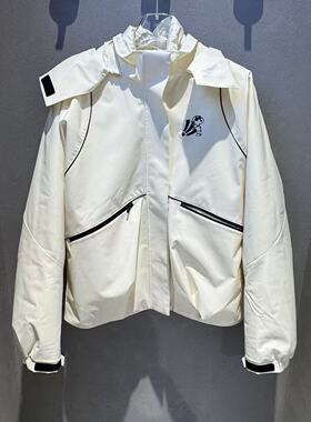 Fun专柜正品2025冬款休闲宽松连帽抽绳三合一冲锋衣外套FDW754A3W