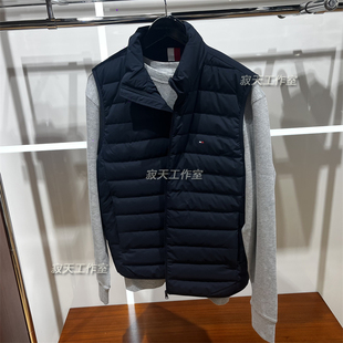 MW40171国内代购Tommy 25秋冬新款男士90鹅绒轻薄内搭羽绒服背心