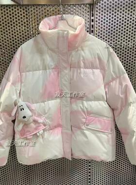 Fun商场同款24冬季新款史努比潮流立领羽绒服FDW744A3R FDW744A3S
