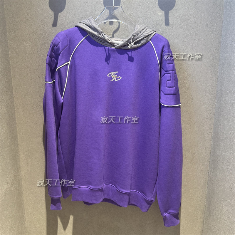 Fun潮牌2024秋季国内专柜正品代购休闲字母印花宽松卫衣FMU15302P