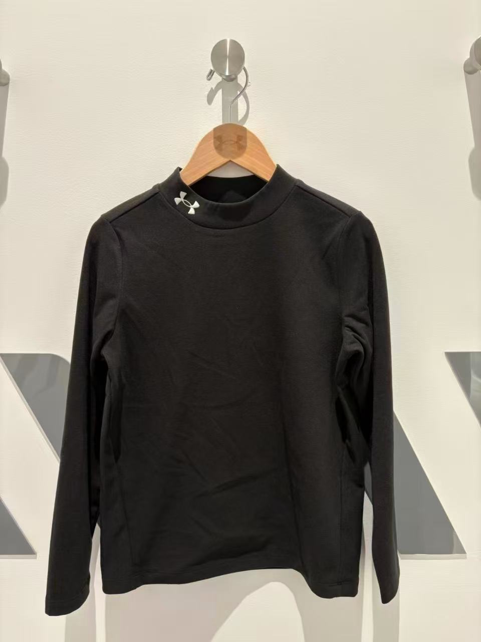 Under Armour安德玛2025新款UA男女童休闲立领长袖T恤衫254321701