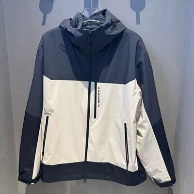 Fun街潮运动2025秋款休闲宽松连帽拼色三合一冲锋衣外套FMW35401K