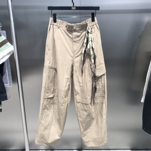 INXX专柜正品2026春款梭织工装长裤宽松直筒多口袋男女XGG1230048