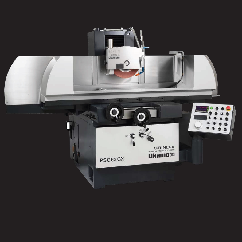 日本进口冈本磨床自动高精密平面龙门干式湿式立式伺服电机磨削
