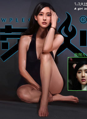 雕像级美女可动手办人像情人节定制生日礼物