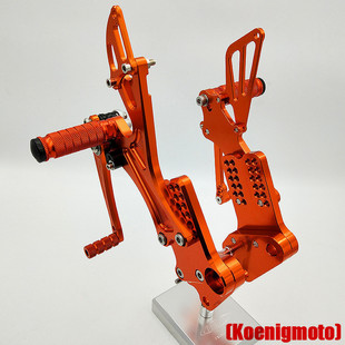 适用KTM RC390升高脚踏RC125改装件RC200 刹车离合挂档杆总成支架