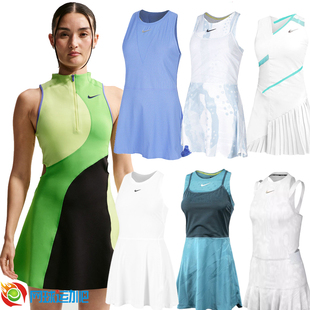 Nike耐克女子连衣裙2026澳网新款速干网球裙连身裙HJ8297 II3137