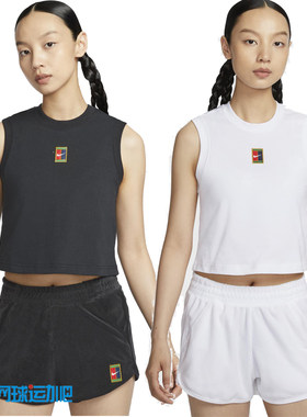 Nike耐克网球背心女运动短裤背心