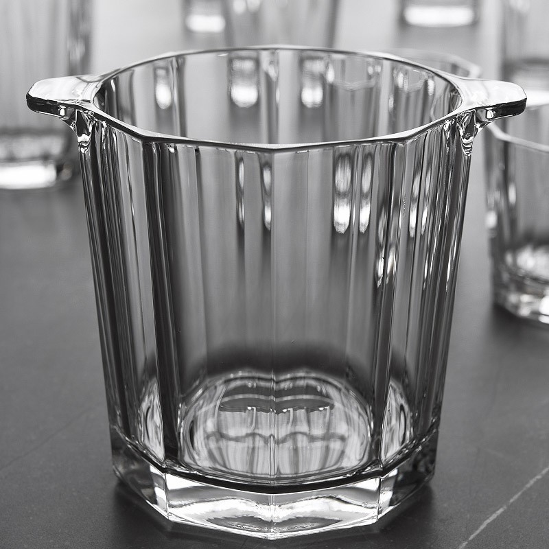 新品 欧洲进口水晶玻璃 冰桶 加厚 酒吧 香槟桶 冰酒冰块桶
