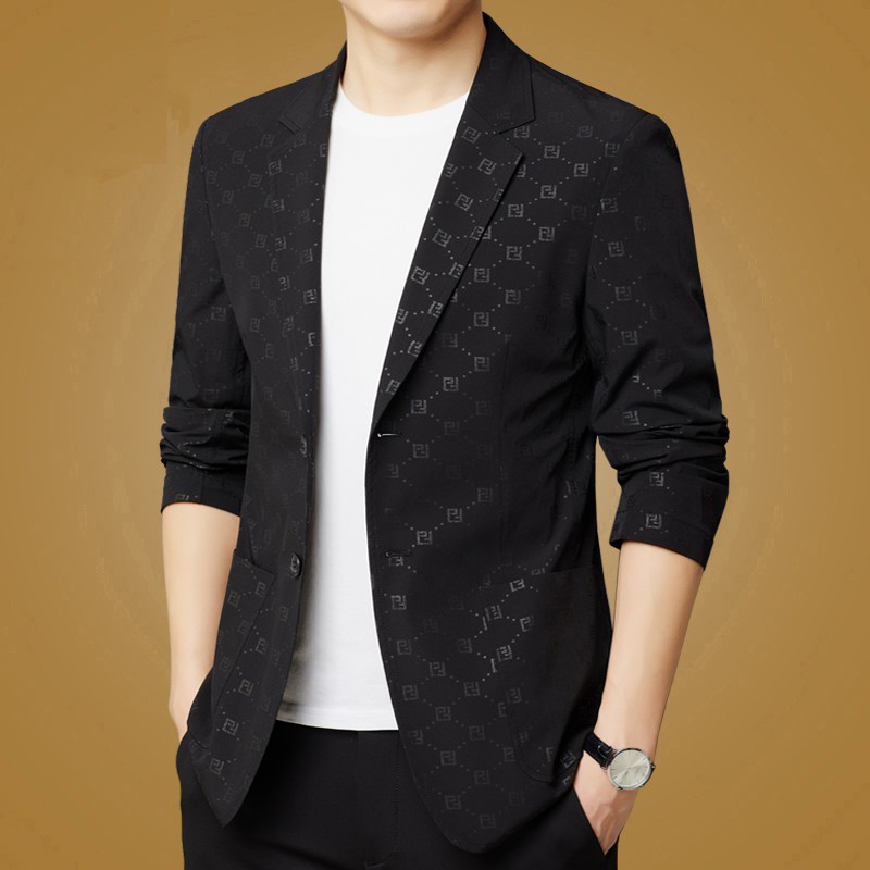 轻奢新款轻薄防晒衣西服百搭男士