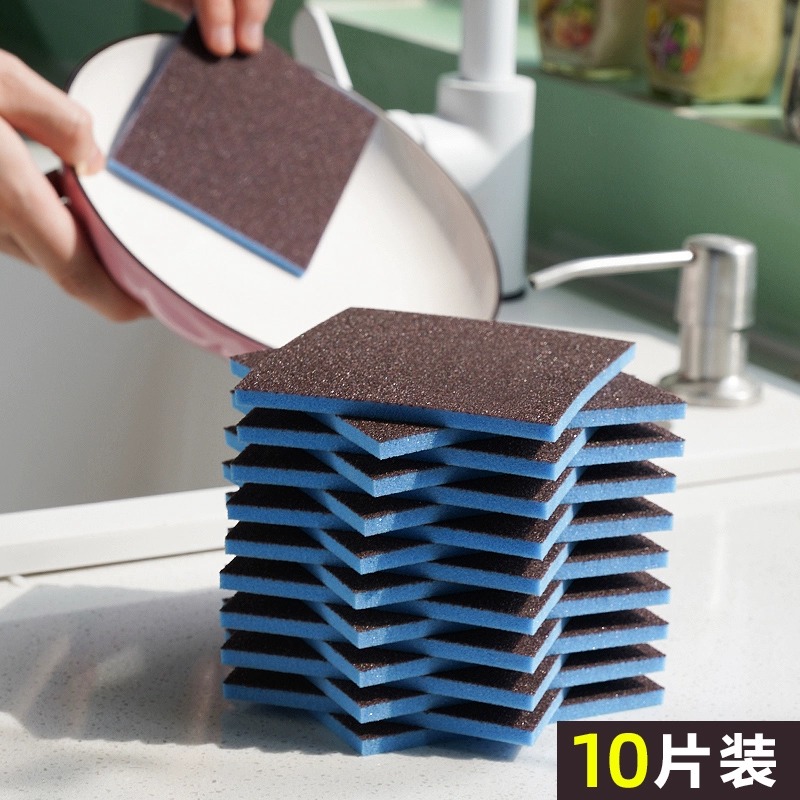 金刚砂海绵擦魔力擦厨房洗锅洗碗