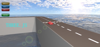 three.js赛车游戏（WEBGL ThreeJS）网页3D展示