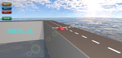 three.js赛车游戏（WEBGL ThreeJS）网页3D展示