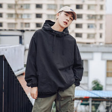 宽松bf日系原宿外套嘻哈春秋款 ins超火工装 卫衣男潮cec慵懒风韩版