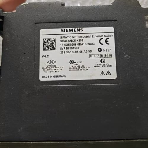 议价西门子X208交换机+6GK5208-0BA10-2AA3。可维修