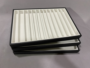 新品13位珍珠宝首饰品绒布裸珠串链戒指吊坠项链展示收纳拍照道具