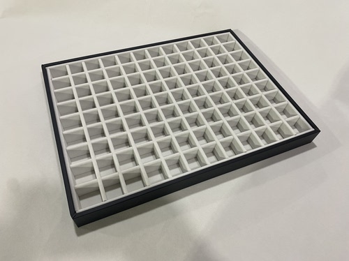 大号40*30裸珠看货柜台摆放展示盘首饰收纳盒文玩展示玉器托盘