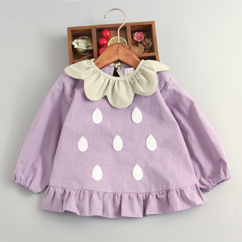 茄子草莓长袖儿童罩衣宝宝反穿衣秋冬婴幼儿纯棉防水倒褂吃饭围裙,童装/婴儿装/亲子装,反穿衣/罩衣,淘宝优惠券,粉丝福利购,淘宝优惠卷