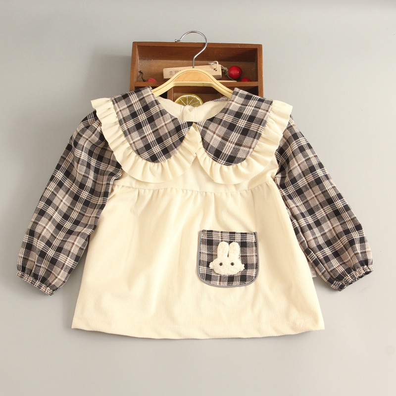 格子淑女宝宝罩衣防水防脏反穿衣儿童围裙婴儿围兜幼儿园护衣长袖,童装/婴儿装/亲子装,反穿衣/罩衣,淘宝优惠券,粉丝福利购,淘宝优惠卷