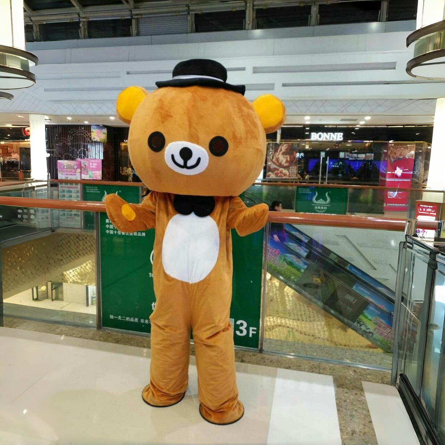 网红熊卡通人偶服装卡通服装 大头熊卡通道具服装 人偶服装