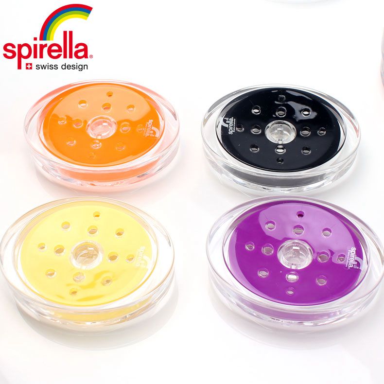 SPIRELLA/丝普瑞卫生间时尚简约炫彩亚克力香皂盒创意欧式肥皂盒