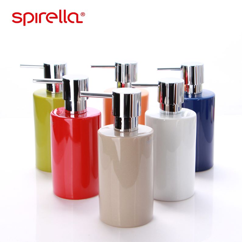SPIRELLA/丝普瑞简约创意陶瓷皂液器卫生间乳液瓶浴室洗手液瓶子