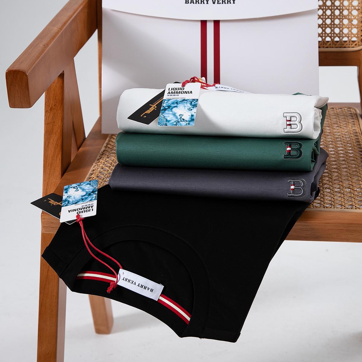 轻奢天花板双丝光液氨T恤