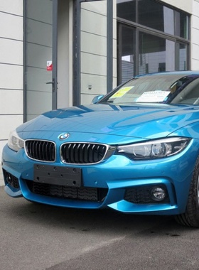 宝马改装4系420I前牌照板425I后车牌托430I底座M支架运动套件440I