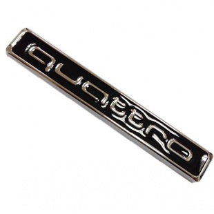 A4L 新A6L A3A7Q7Q5专用Quattro车标四驱尾标 专用改装 后标