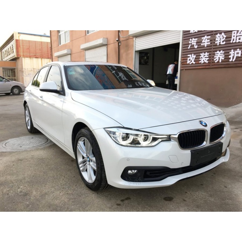 适用宝马3系前牌照板320I后车牌架框316i托架318I底座转换支架托