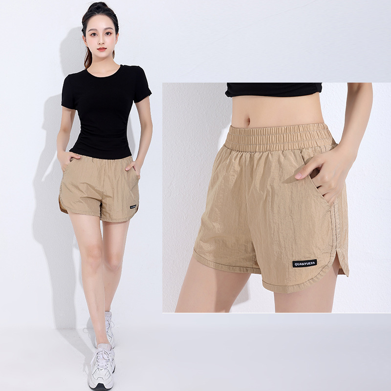 XVRV夏季运动短裤女防走光速干跑步训练健身瑜伽服跳绳健身裤