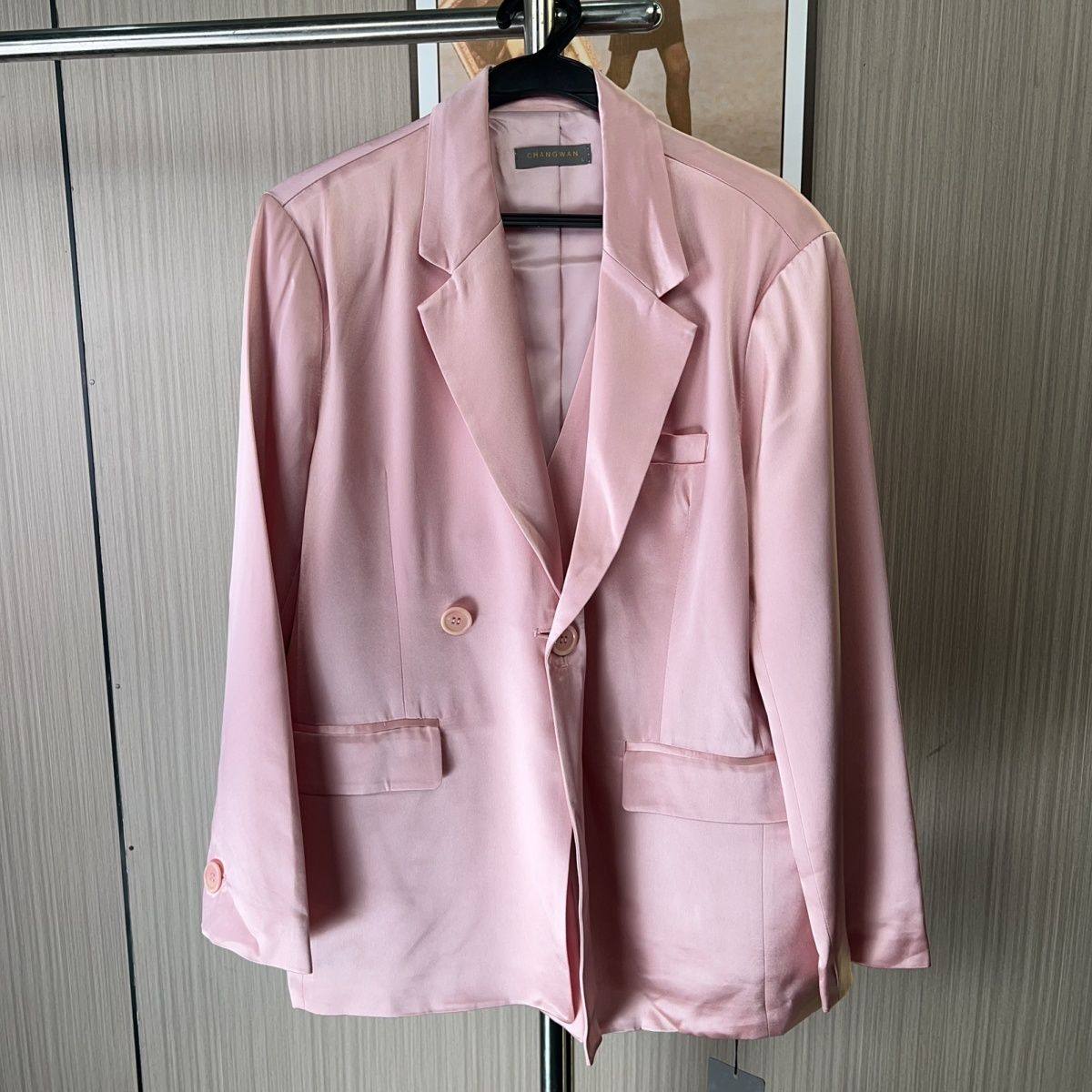 0172深圳南油女装新款高级韩版休闲春秋西服宽松西装醋酸外套气质,女装/女士精品,短外套,淘宝优惠券,粉丝福利购,淘宝优惠卷