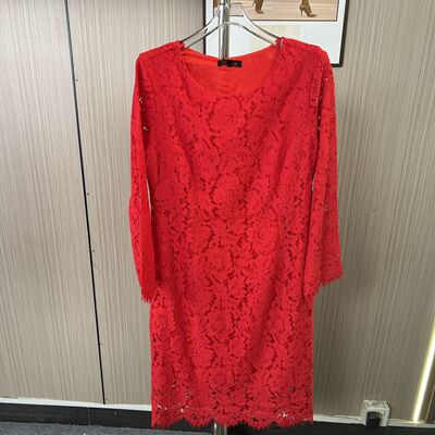 1126撤柜cg大码气质蕾丝裙子新款时尚中长款连衣裙